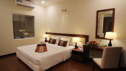 Không gian của phòng Deluxe