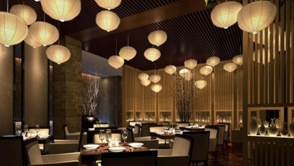 Không gian của nhà hàng 