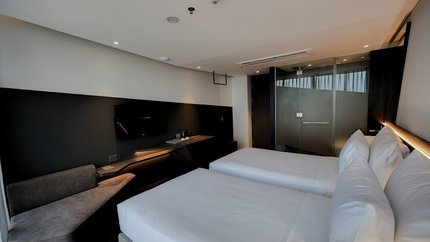 Phòng được thiết kế hiện đại