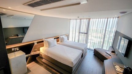 Không gian phòng rộng rãi