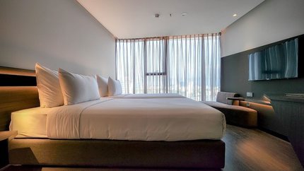 Hướng phòng phía thành phố cực đẹp