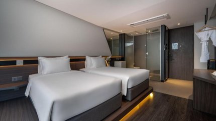 Phòng có đầy đủ các tiện nghi