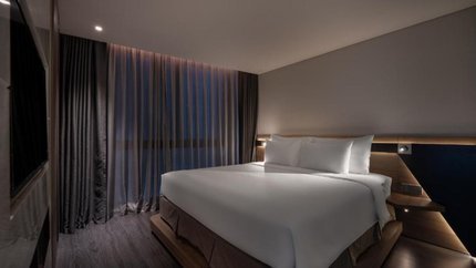 Giường cỡ lớn vô cùng thoải mái