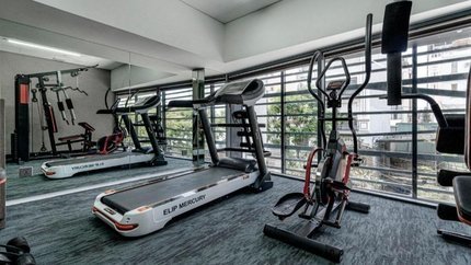 Phòng gym tại khách sạn