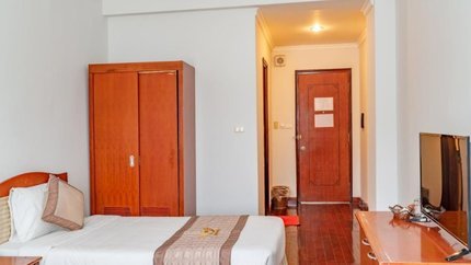 Không gian phòng rộng rãi