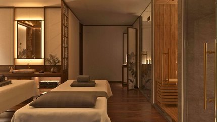 Không gian spa ấm cúng