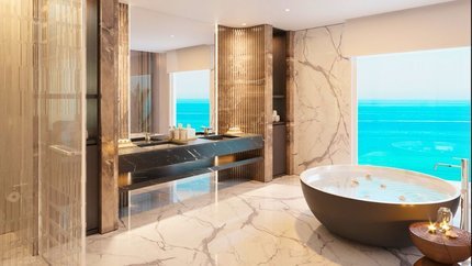 Khu vực phòng tắm đạt tiêu chuẩn 5*