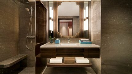 Phòng tắm nhỏ gọn, đầy đủ tiện nghi