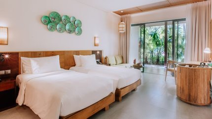 View garden thoáng đãng mát mẻ