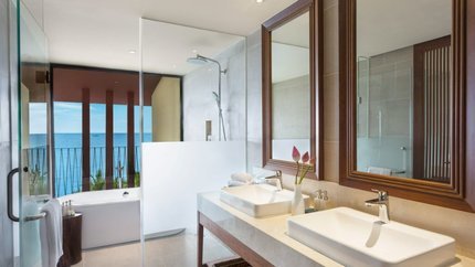 Bathroom đầy đủ tiện nghi đạt chuẩn 5*