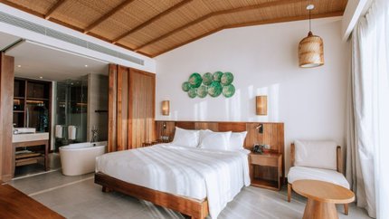 Phòng ngủ đạt chuẩn 5* , đầy đủ tiện nghi.