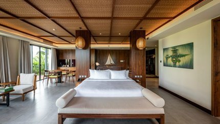 Không gian rộng rãi phù hợp với đoàn tour , gia đình