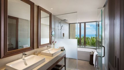 Bathroom gọn gàng , view tuyệt đỉnh