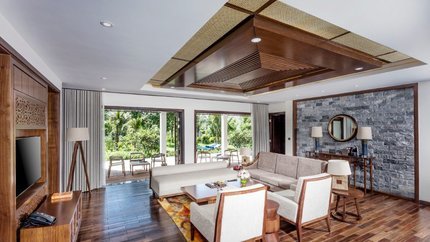 Villa 4 phòng ngủ hướng vườn