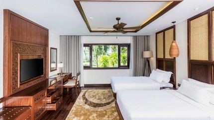 Villa 4 phòng ngủ hướng vườn