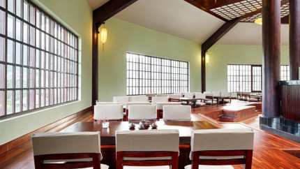 Phòng trà tại Ebisu Onsen Resort Da Nang