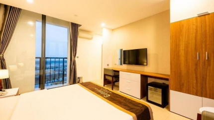 Phòng Deluxe City View tại Ecstasy Nha Trang 3 sao