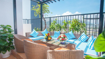 Roof Top Bar Cafe tại Ecstasy Hotel Nha Trang