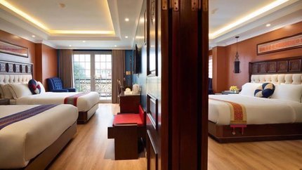 Phòng với không gian mở rộng rãi