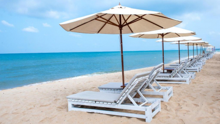 Bãi biển riêng Eden Resort Phú Quốc