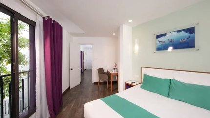 Phòng family phù hợp với gia đình 4 người