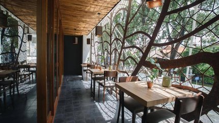 Một góc khác nhà hàng