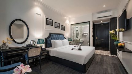 Phòng được thiết kế hiện đại