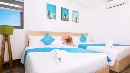 Phòng Deluxe Triple tại Euro Star Riverside