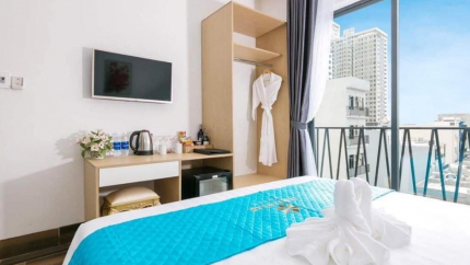 Phòng Superior Double tại Euro Star Riverside Đà Nẵng