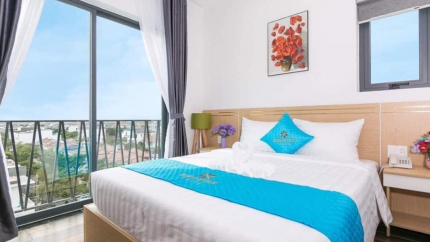 Phòng Family tại Euro Star Riverside Đà Nẵng