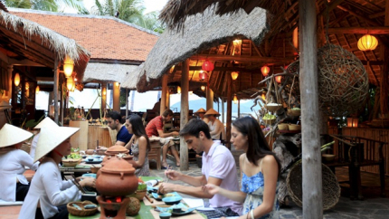 Không gian chợ quê