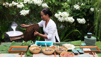 Không gian chợ quê