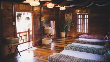 Không gian phòng thoáng đãng