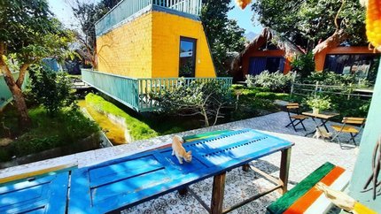 Không gian sân vườn