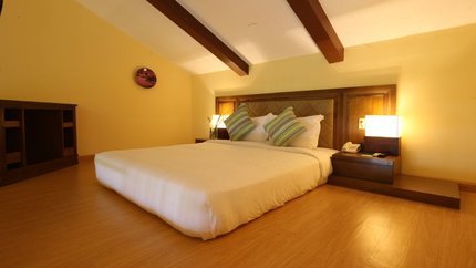 Phòng ngủ tại villa