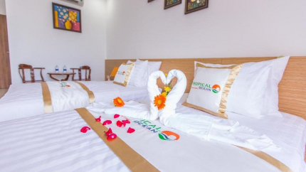 Phòng  Deluxe Trip4 Pool & Sea View