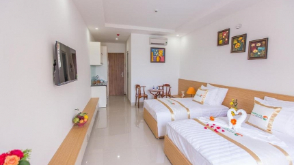 Phòng  Deluxe Trip4 Pool & Sea View