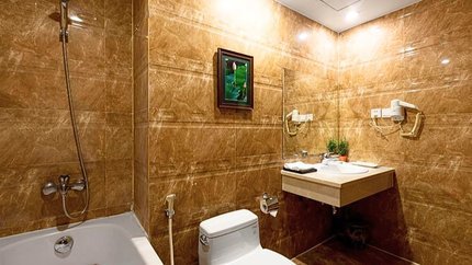 Phòng vệ sinh thiết kế sang trọng