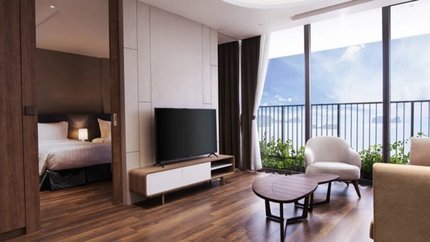 Phòng Deluxe Residence Ocean View