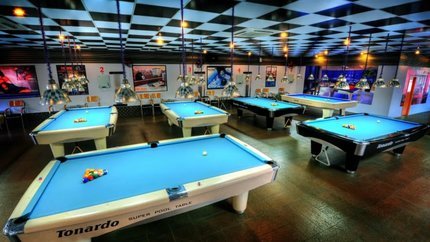 Phòng Bi-a trong khu nghỉ