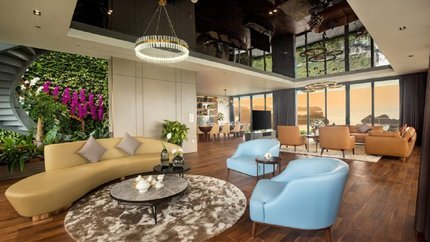 Sảnh chờ Flamingo Cát Bà Resort