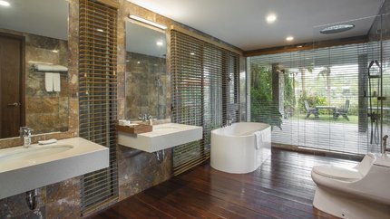 Phòng Flamingo Villa 04 phòng ngủ tại khu nghỉ dưỡng.