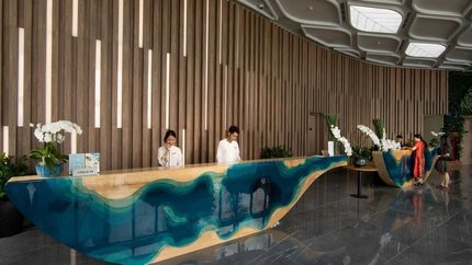 Sảnh lễ tân Flamingo Đại Lải Resort 5*