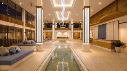 Khu vực sảnh khách sạn