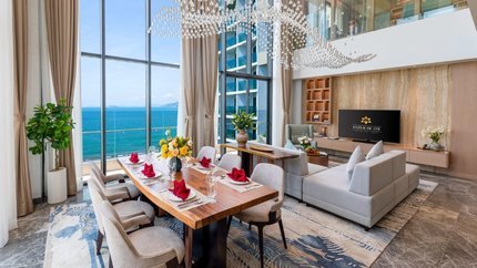 Không gian phòng rộng rãi