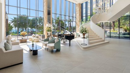 Khu vực sảnh khách sạn