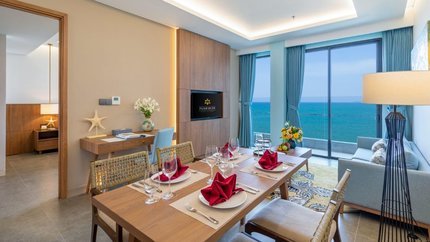 Phòng được thiết kế sang trọng