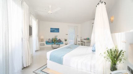 Không gian phòng rộng rãi và thoáng mát