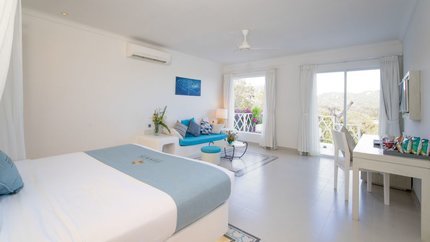 Phòng có view hướng ra sân vườn