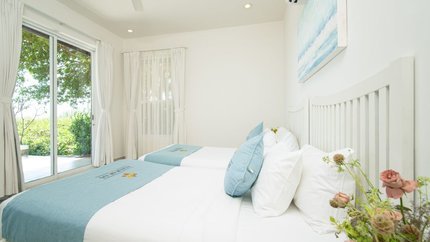 Phòng được thiết kế tinh tế